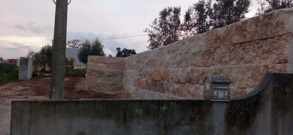 Muros em pedra Natural