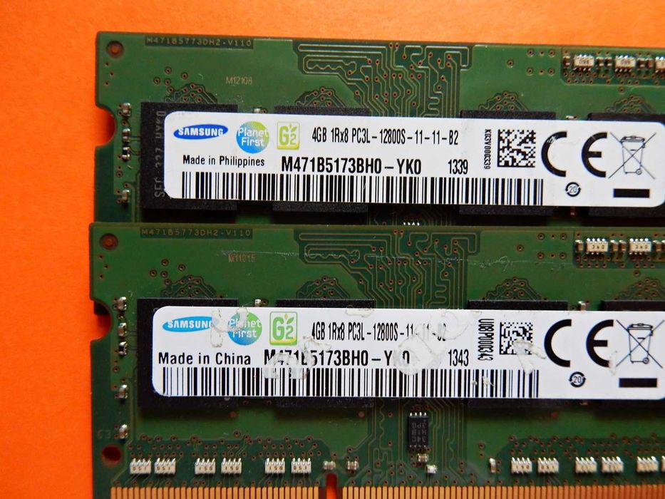 DDR3 8GB Samsung 12800 L