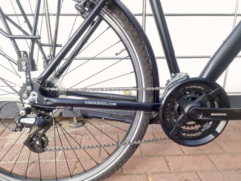 Rower trekkingowy HAWK Premium / Altus 3x8 / rozm. M / FV23%