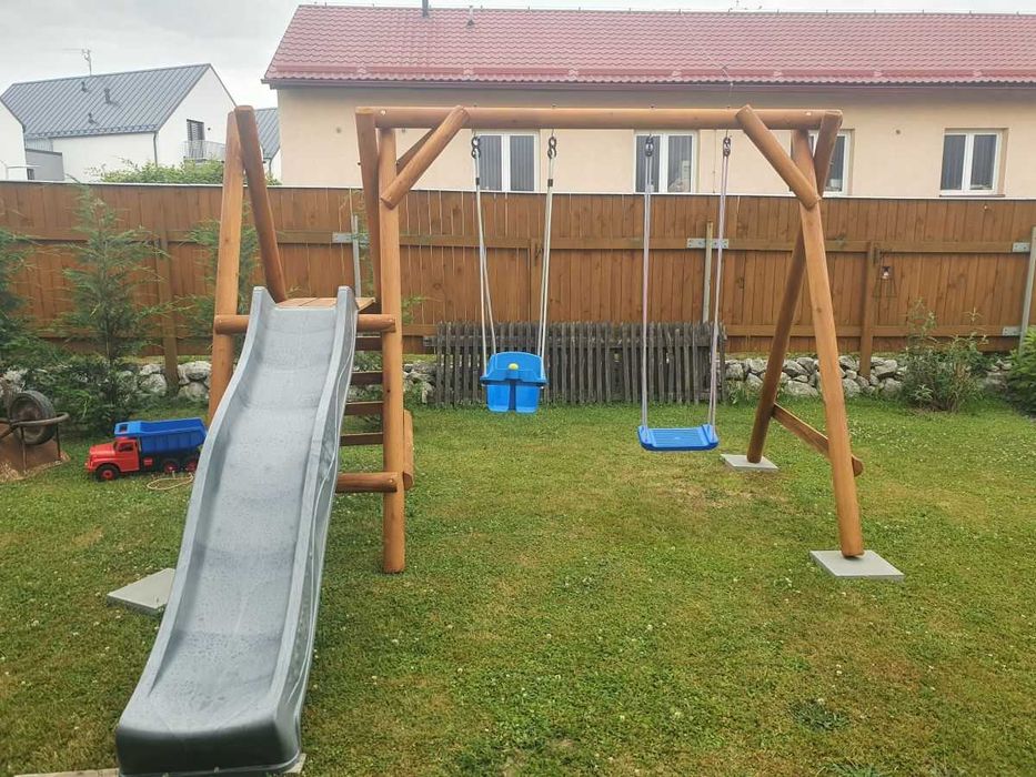 Plac Zabaw Huśtawka - Zosia / Solidny / Trwały / Kompletny Zestaw