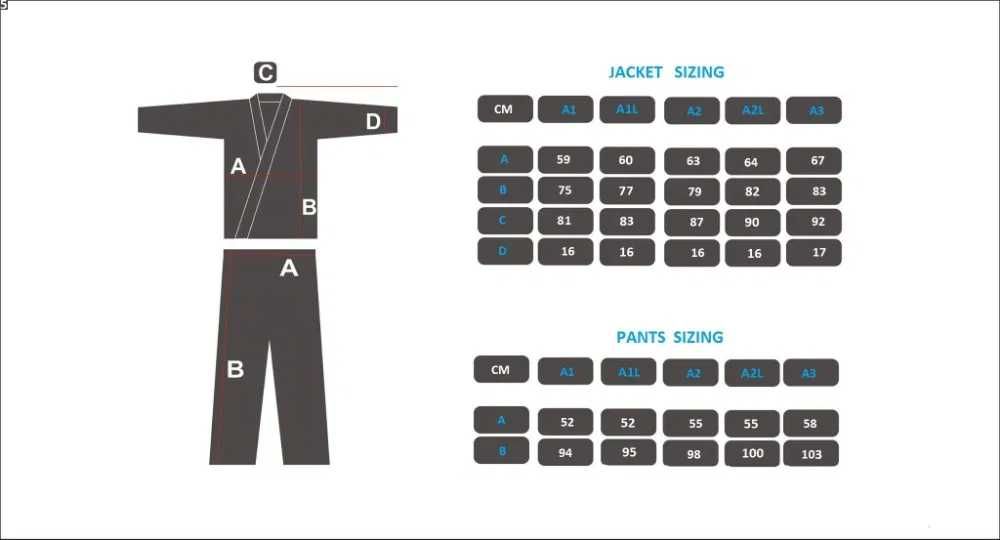 Kimono BJJ GI FIRST Czarne