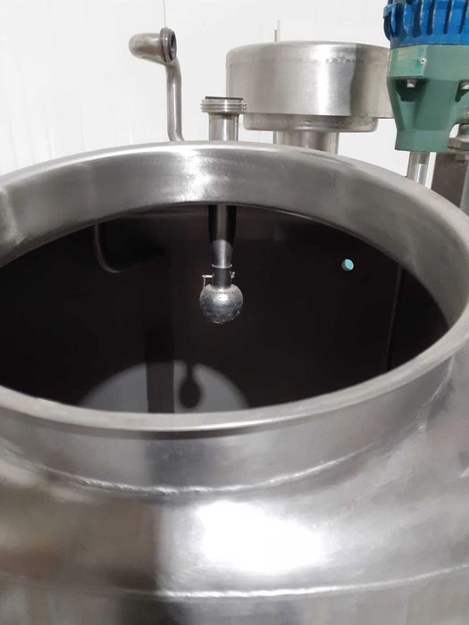 Depósito Inox com misturador