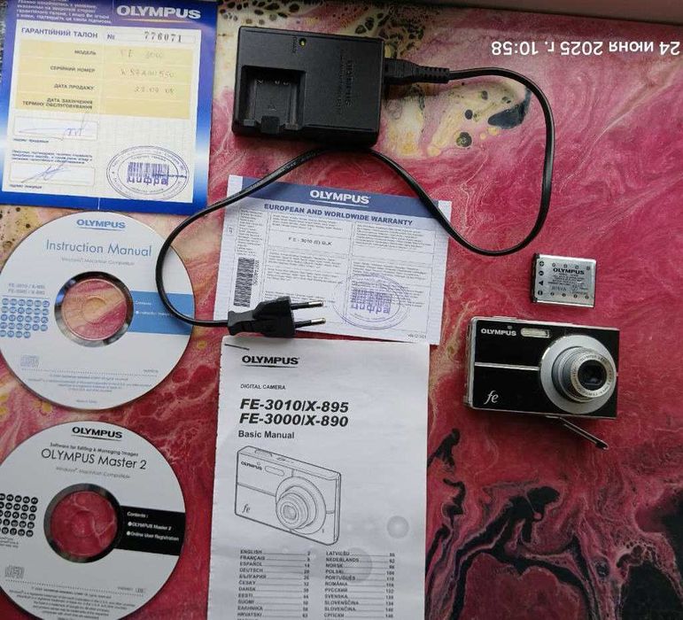 Фотоаппарат Olympus FE-3010 E (Олимпус), б/у, на запчасти