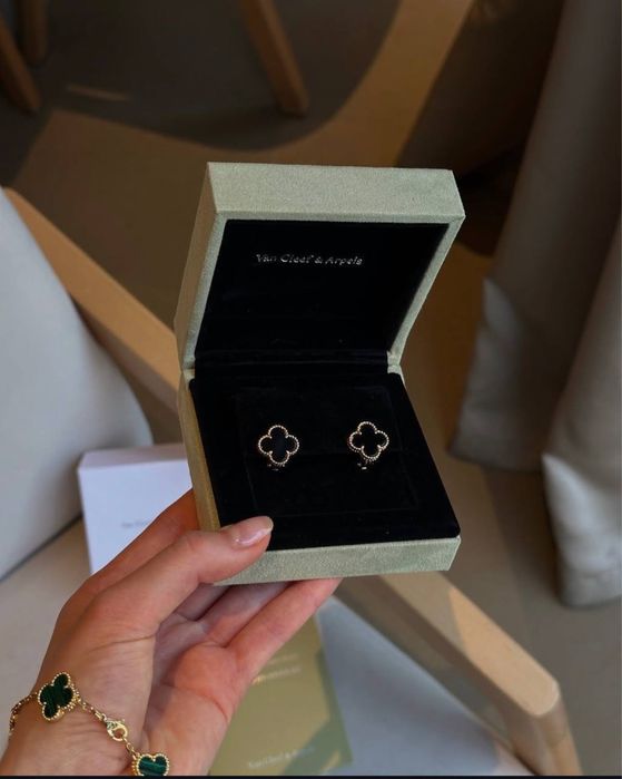 Браслет Van Cleef & Arpels Сережки Ван Кліф Картье