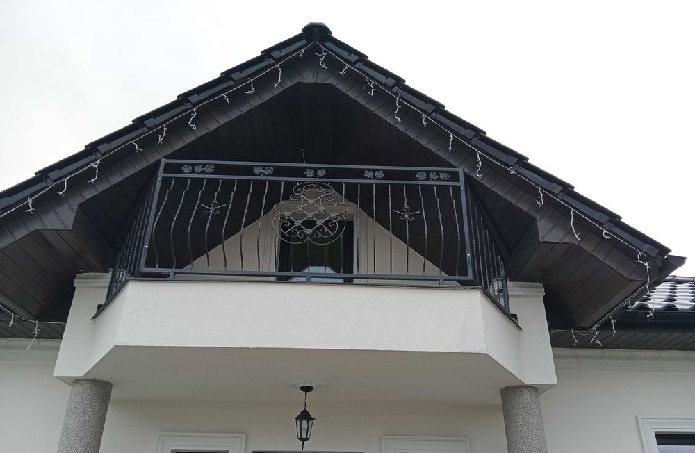 Balustrady balkonowe