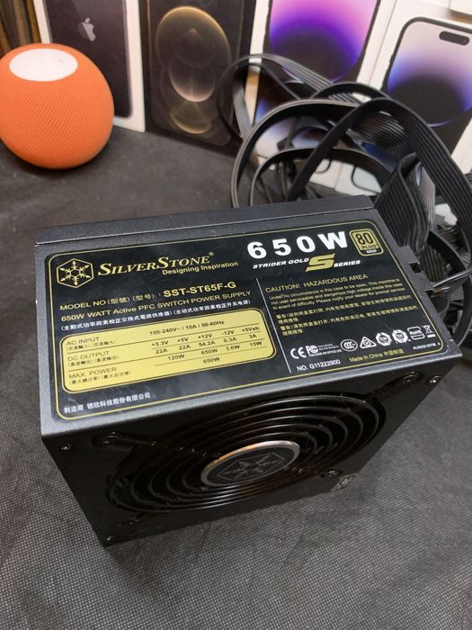 Блок живлення 650W Silver Stone 80+ gold