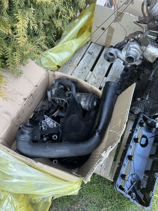 Silnik na części vw passat b6 1,9 tdi 2005 r 105 km BKC Turbina głowica, miska
