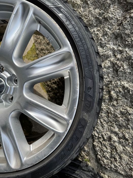 Jantes BBS 17 5x100 (Originais) VW Polo Cross com pneus (PREÇO FIXO)