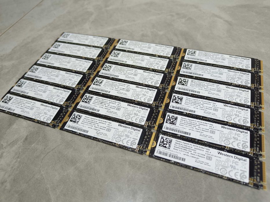НОВІ! SSD диск Western Digital SN720 256GB M2 NVMe 2280 PCIe 3.0 V 100% здоровя!