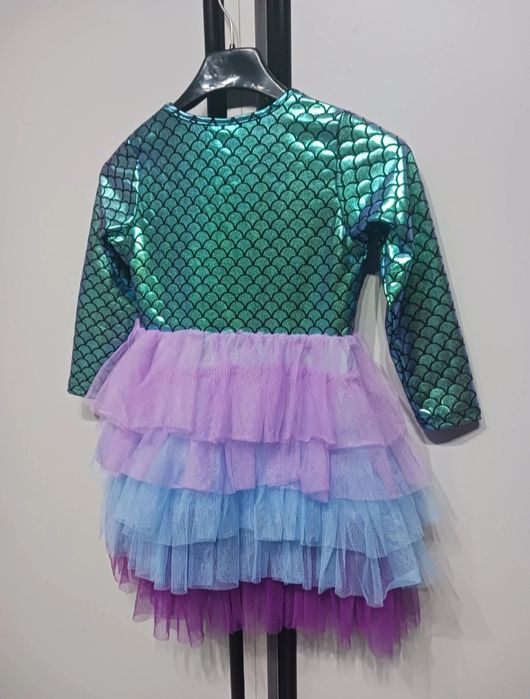 Sukienka syrenka rozm. 110/116