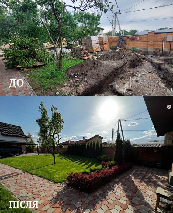 Садівник Озеленення Стрижка Топіар Полив Газон