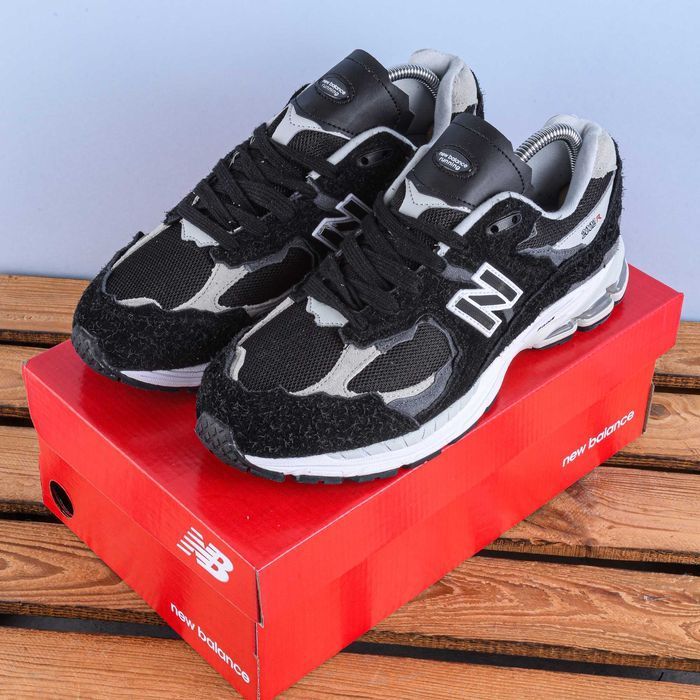 (1912) Чоловічі Кросівки New Balance 2002R чорні (41, 42) нб NB nb