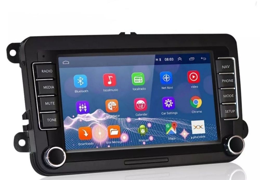Radio Android 2DIN GW.24MSC VW Seat Skoda Passat Golf Octavia Superb