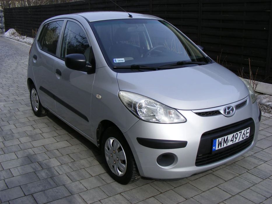 Hyundai i10 znikomy przebieg 65000km.1.1 benz. II właściciel salon PLdoinwestowany