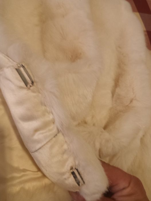 Estola em pêlo de vison branco