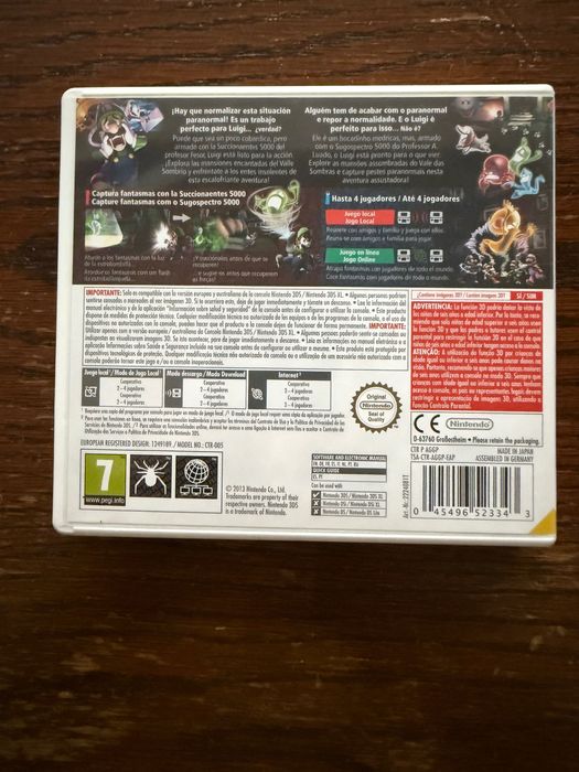 Jogo Nintendo 3DS - Luigi's Mansion 2