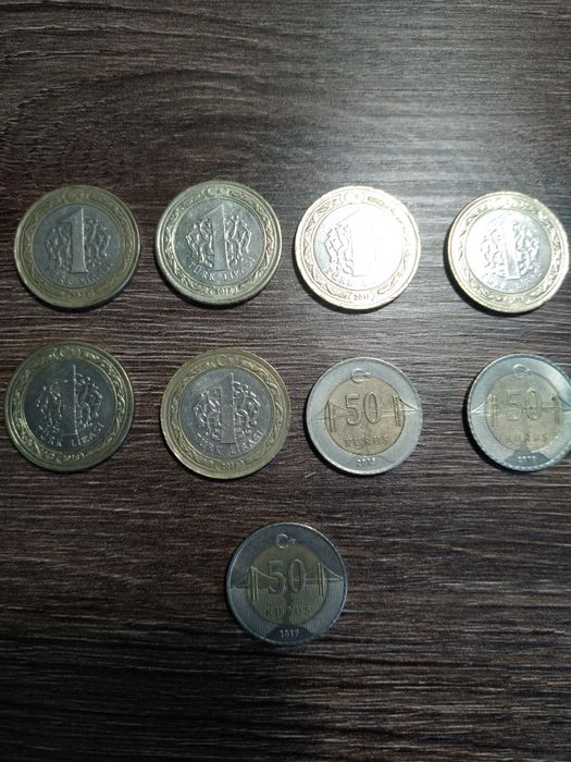 Монеты Турции лиры