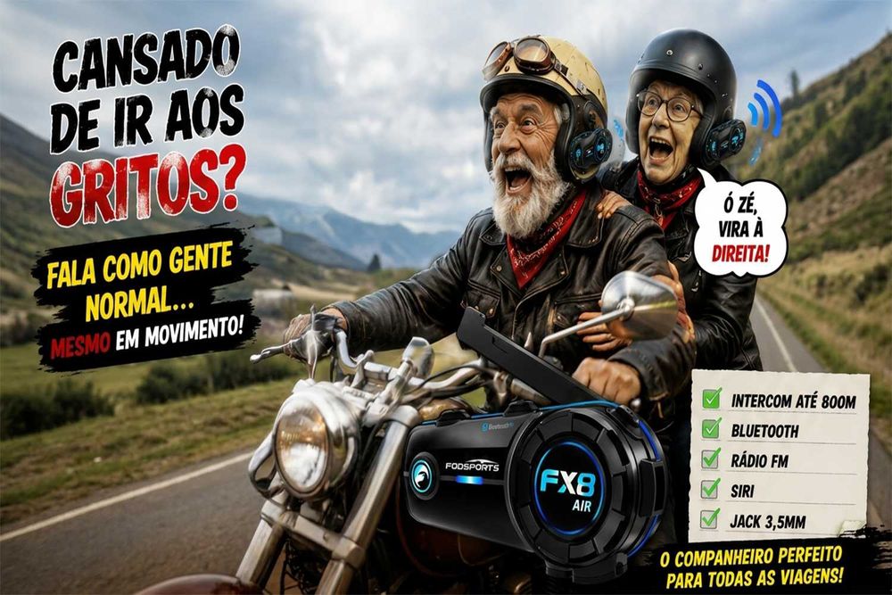 Intercomunicadores moto – Siri, Radio, Intercom e Bluetooth mode