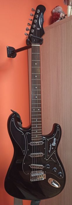 Gitara elektryczna Burn London cobra + akcesoria przewody