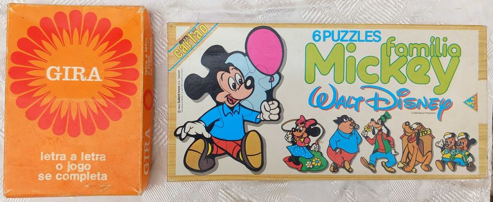 Jogos diversos e Puzzles Vintage