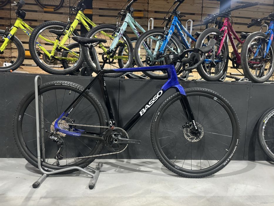 Piekny wloski  gravel Basso Palta Grx 610  naped 2x12