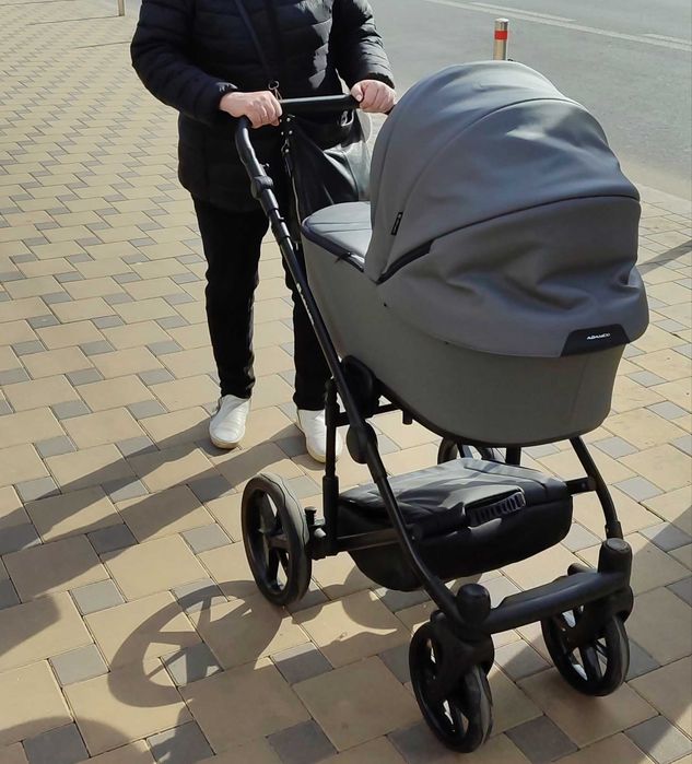Коляска універсальна 2 в 1 Adamex Porto Light ECO (еко-шкіра / SA-4)