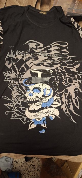 Calções +t-shirt Ed Hardy
