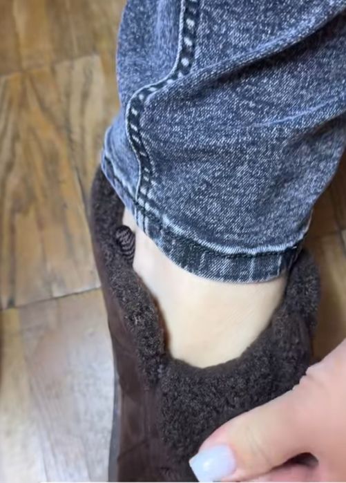 Стильні,зимові натуральні, шоколадні хайтопи, кросівки- угі