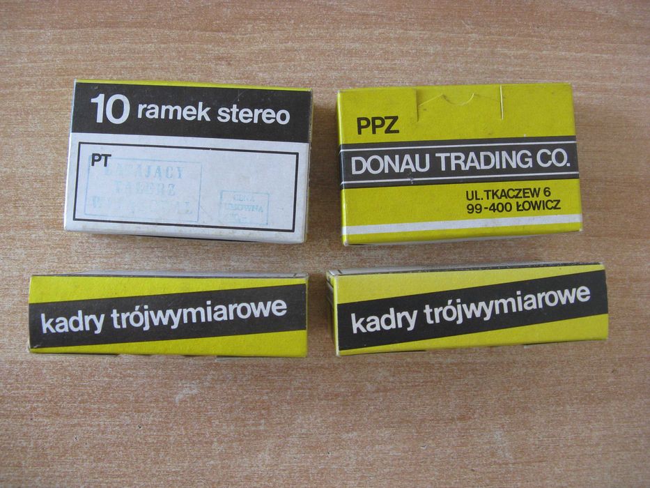 Slajdy stereoskopowe 3D DONAU TRADING CO.