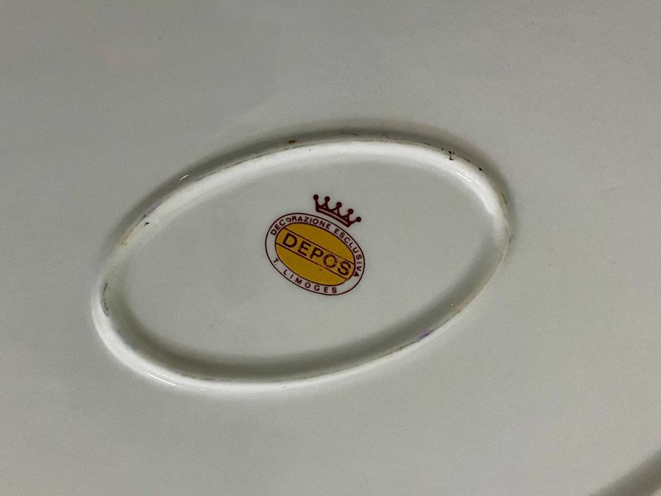 Terrina Monumental + Travessa Gigante Limoges DEPOS – Kit 4