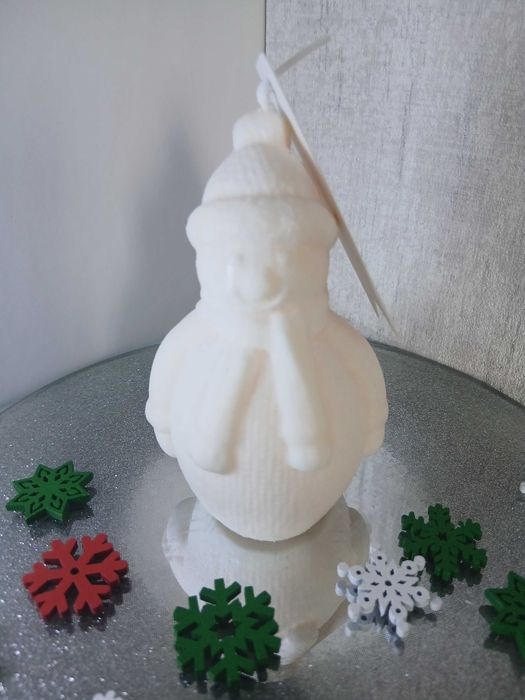 Набір новорічних свічок з соєвого воску