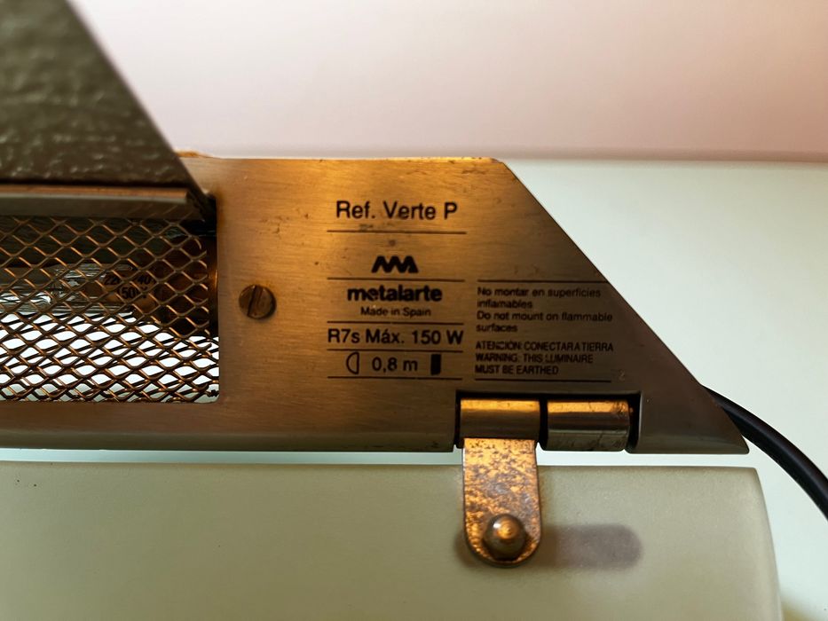 Candeeiro Vintage Metalarte Verte P