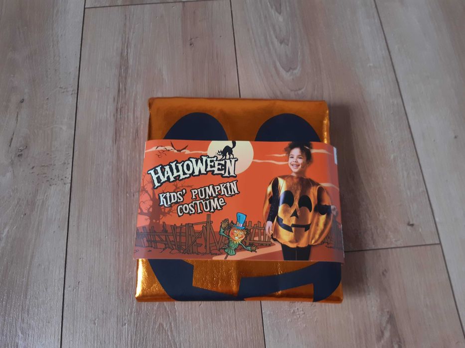 Strój halloween dynia NOWY onesize