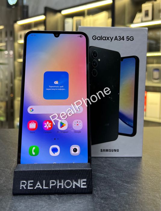 Смартфон Samsung Galaxy A34 5G 8/256GB Black