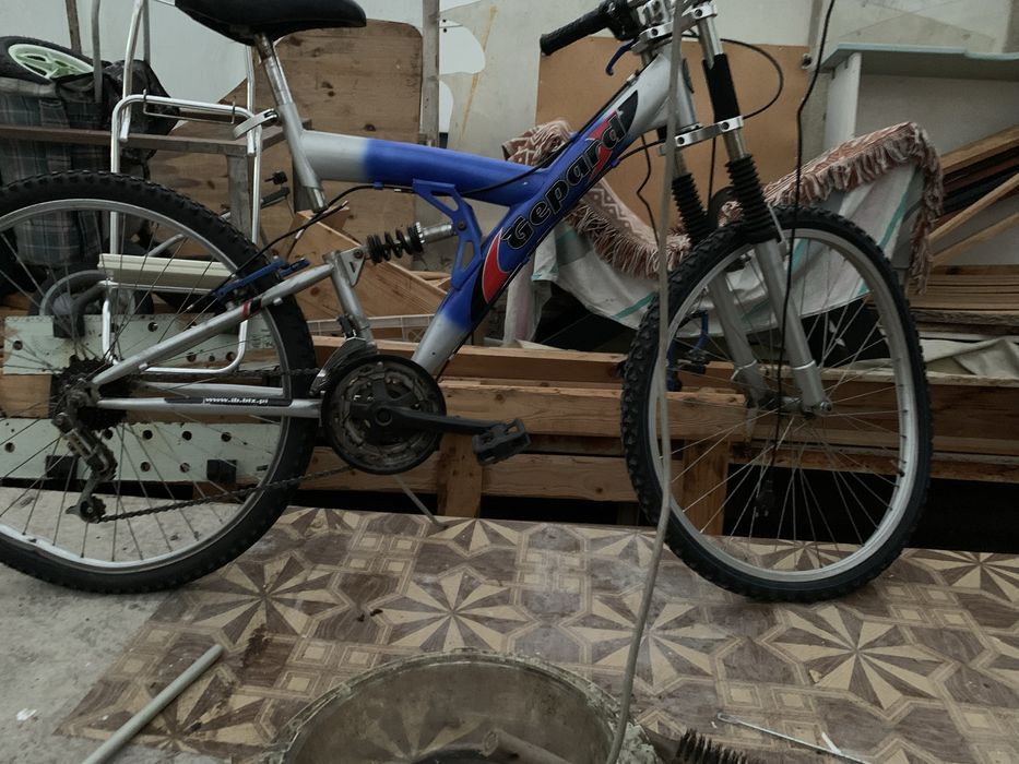 Rower górski po wypadku