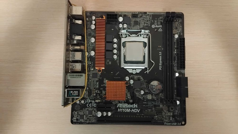 Материнська плата ASRock H110M-HDV