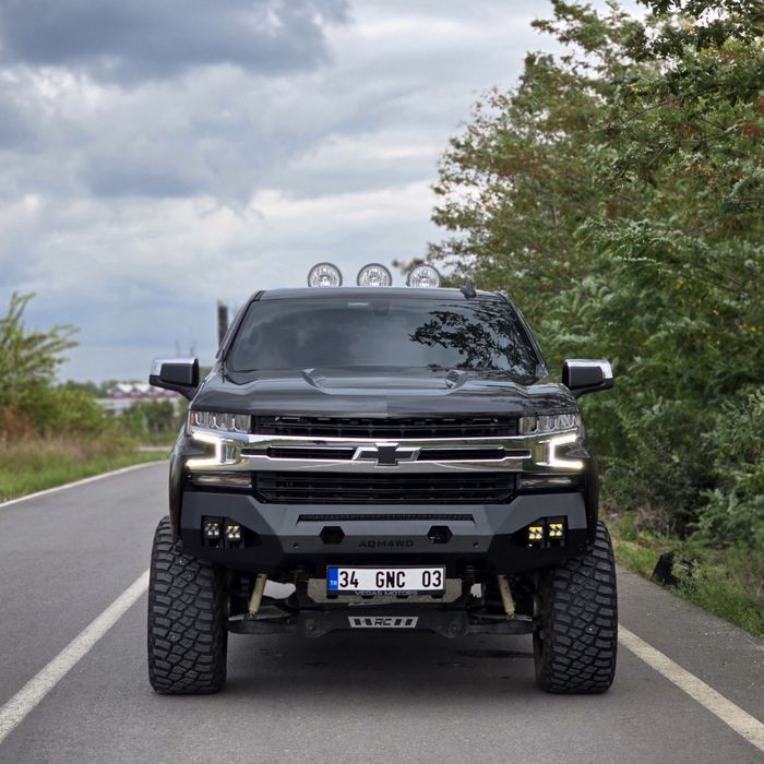 Zderzak przedni stalowy przód Offroad 4x4 Chevrolet Silverado 2019-