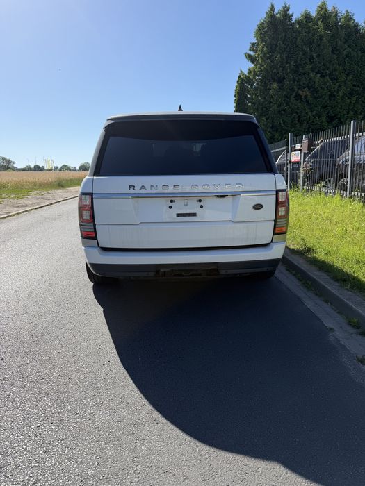 Range Rover 2017 bezwypadkow,uszkodzony silnik