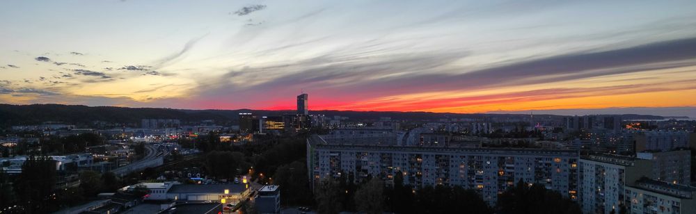 Apartament Impresja na 17 piętrze widok na morze Gdańsk Zaspa noclegi