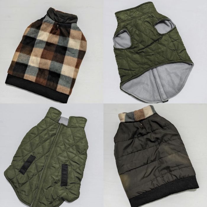 Демісезонне пальто та жилетка для собак