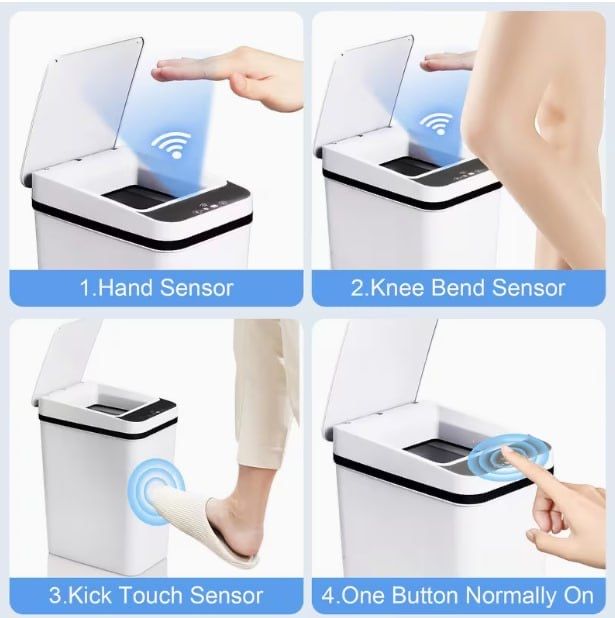 Відро для сміття сенсорне на 12 л