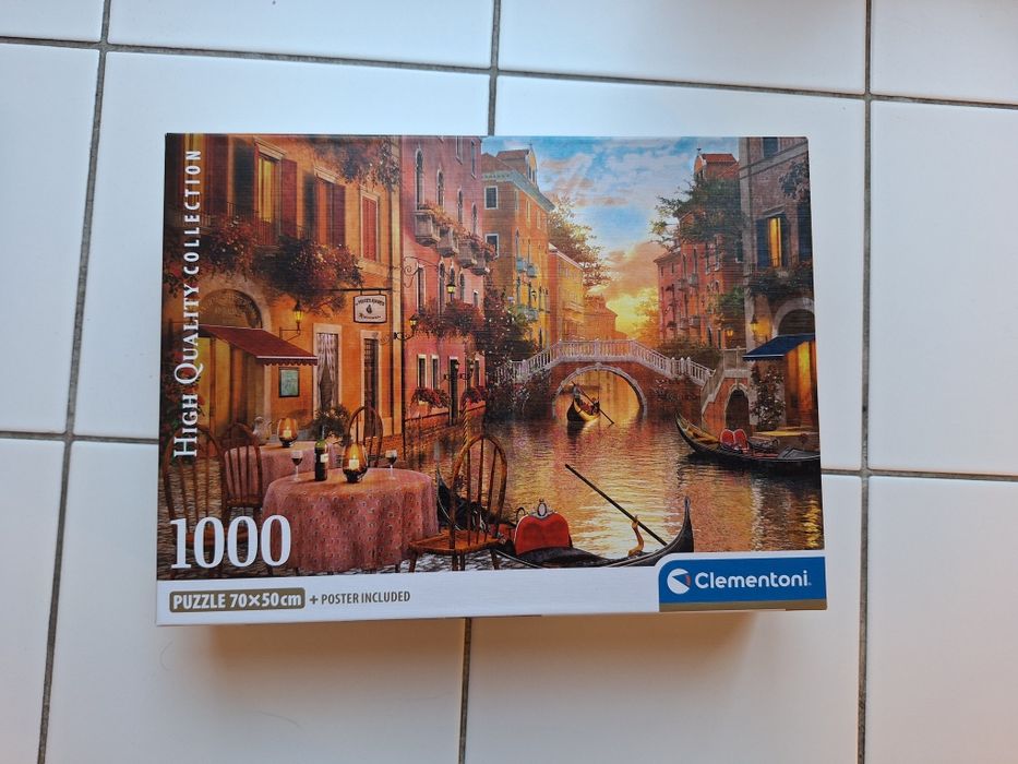 Puzzle - Wenecja 1000 sztuk 70x50 Clementoni