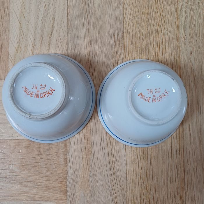 Miseczki, made in D.P.R.K
