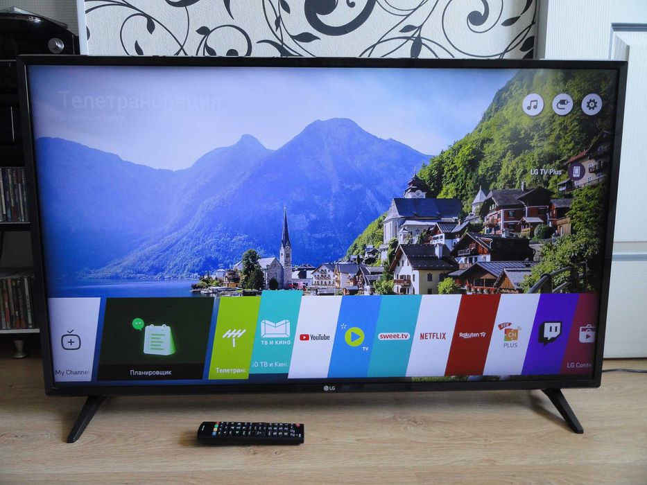 4К смарт телевизор LG 43 wi-fi