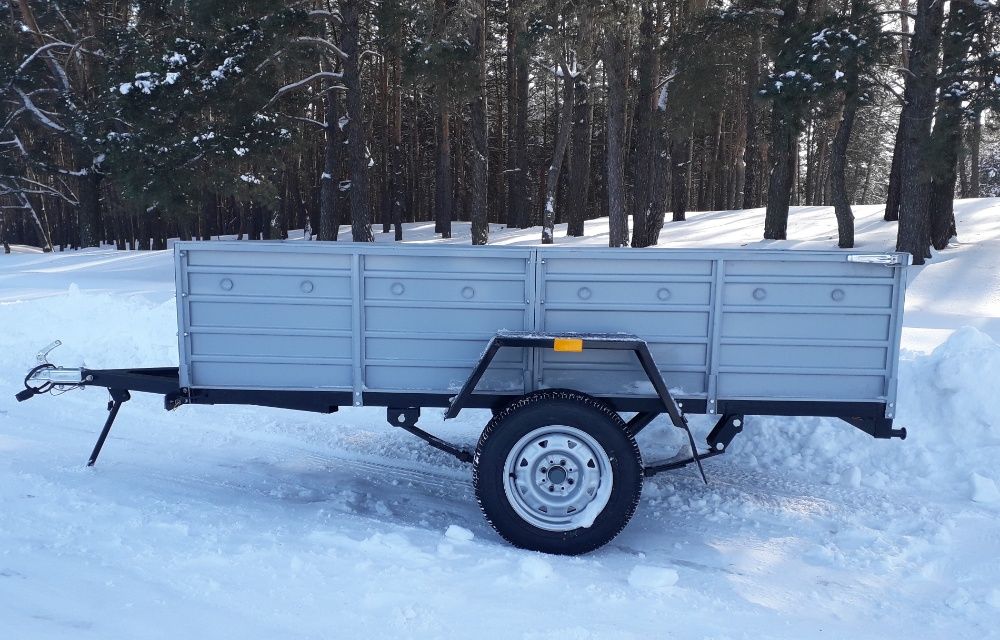 Причіп Одновісний для Легкового Авто Кремінь+ Коріда. Лідер причепів