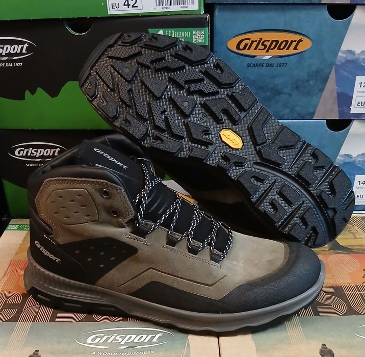 Черевики кросівки Grisport 14801V12G підошва Vibram
