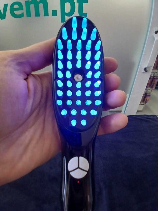 Pente Massajador Elétrico e Tratamento do Couro Cabeludo