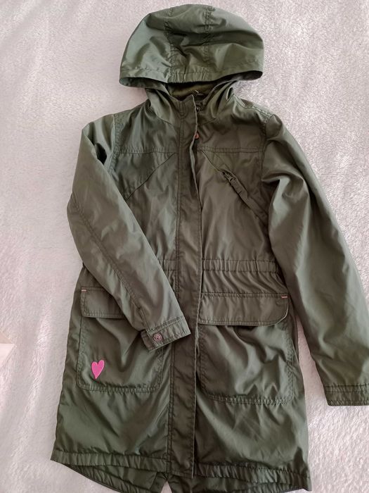 Kurtka płaszcz dla dziewczynki 152