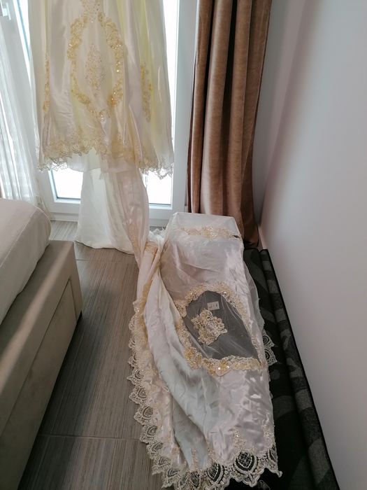 vestido noiva cor champanhe