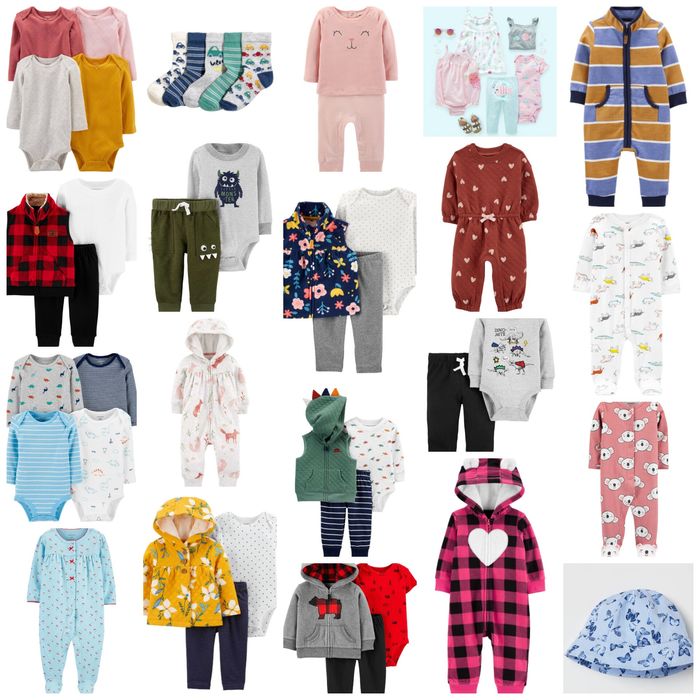 Carters дитячий одяг боді ромпер сліп чоловічок набір костюм